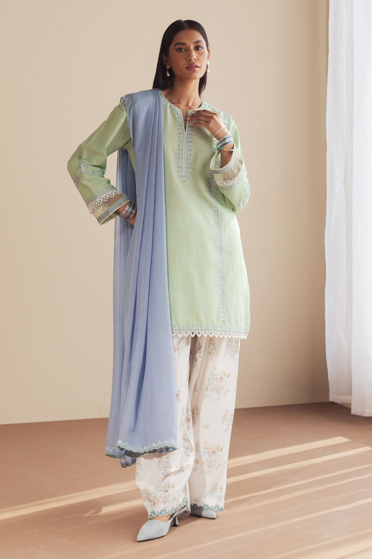 Zara Shahjahan | Pret Wear | CR25P0110 -  Zara Shahjahan Ladies Clothes - Original Designer Dress - House of Maryam