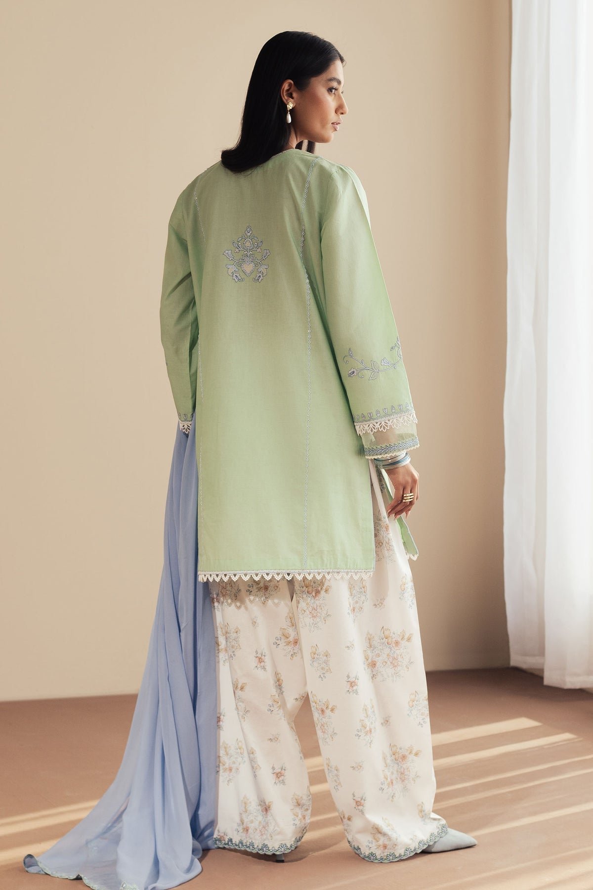 Zara Shahjahan | Pret Wear | CR25P0110 -  Zara Shahjahan Ladies Clothes - Original Designer Dress - House of Maryam