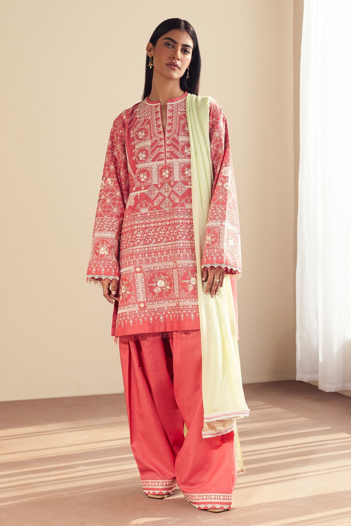 Zara Shahjahan | Pret Wear | CR25P0211 -  Zara Shahjahan Ladies Clothes - Original Designer Dress - House of Maryam