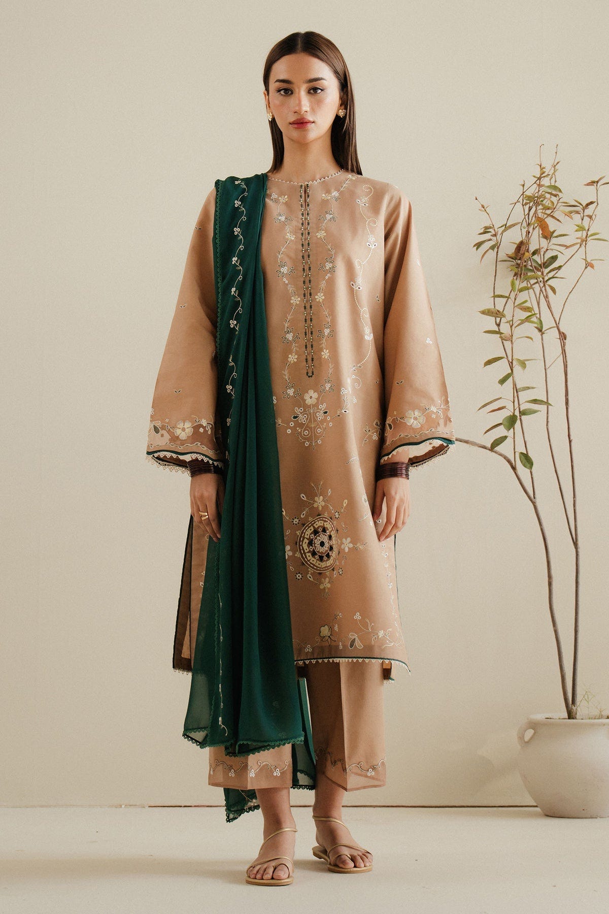 Zara Shahjahan | Pret Wear | CR25P0104 -  Zara Shahjahan Ladies Clothes - Original Designer Dress - House of Maryam