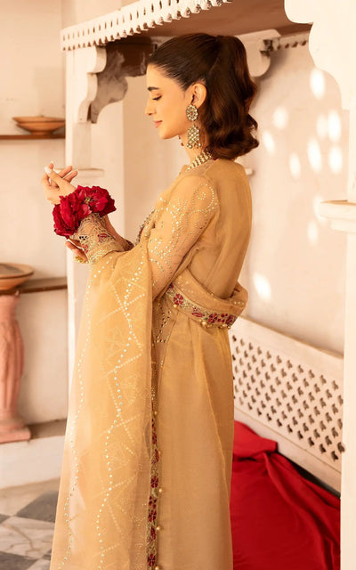 Asifa and Nabeel | Sunehri Eid 25 | Zareen-(SEF25-06) -  Asifa and Nabeel Ladies Clothes - Original Designer Dress - House of Maryam