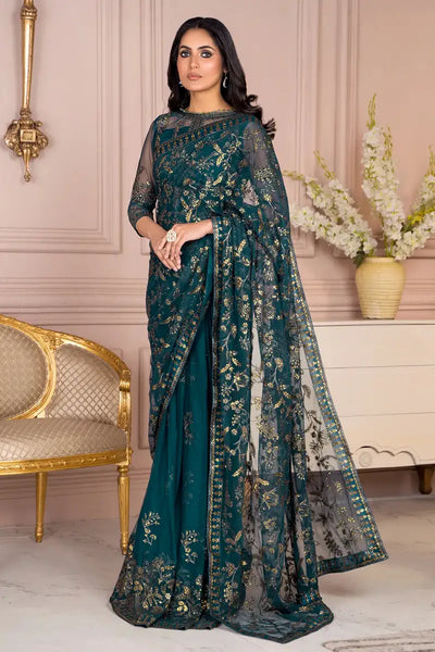 Zarif | Afreen Formals | ZA 01 EVERGREEN -  Zarif Formal - Original Designer Dress - House of Maryam