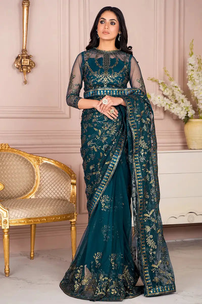 Zarif | Afreen Formals | ZA 01 EVERGREEN -  Zarif Formal - Original Designer Dress - House of Maryam