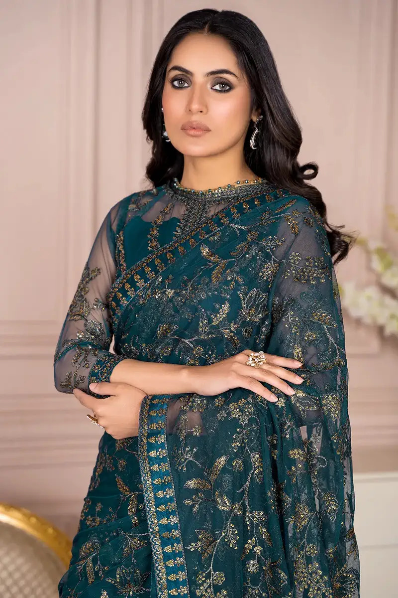 Zarif | Afreen Formals | ZA 01 EVERGREEN -  Zarif Formal - Original Designer Dress - House of Maryam