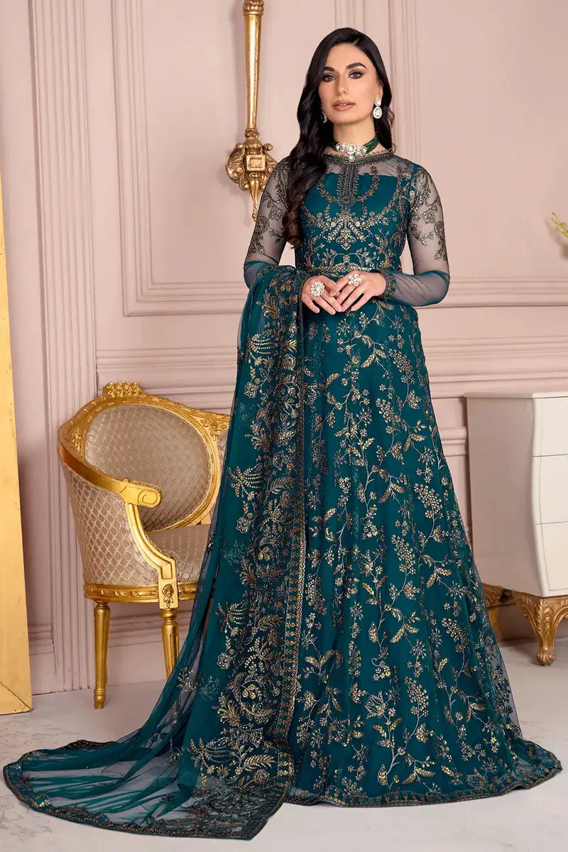 Zarif | Afreen Formals | ZA 01 EVERGREEN