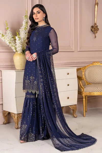 Zarif | Afreen Formals | ZA 05 ADMIRAL -  Zarif Formal - Original Designer Dress - House of Maryam