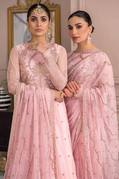 Zarif | Afreen Formals | ZA 06 FRENCH ROSE -  Zarif Formal - Original Designer Dress - House of Maryam