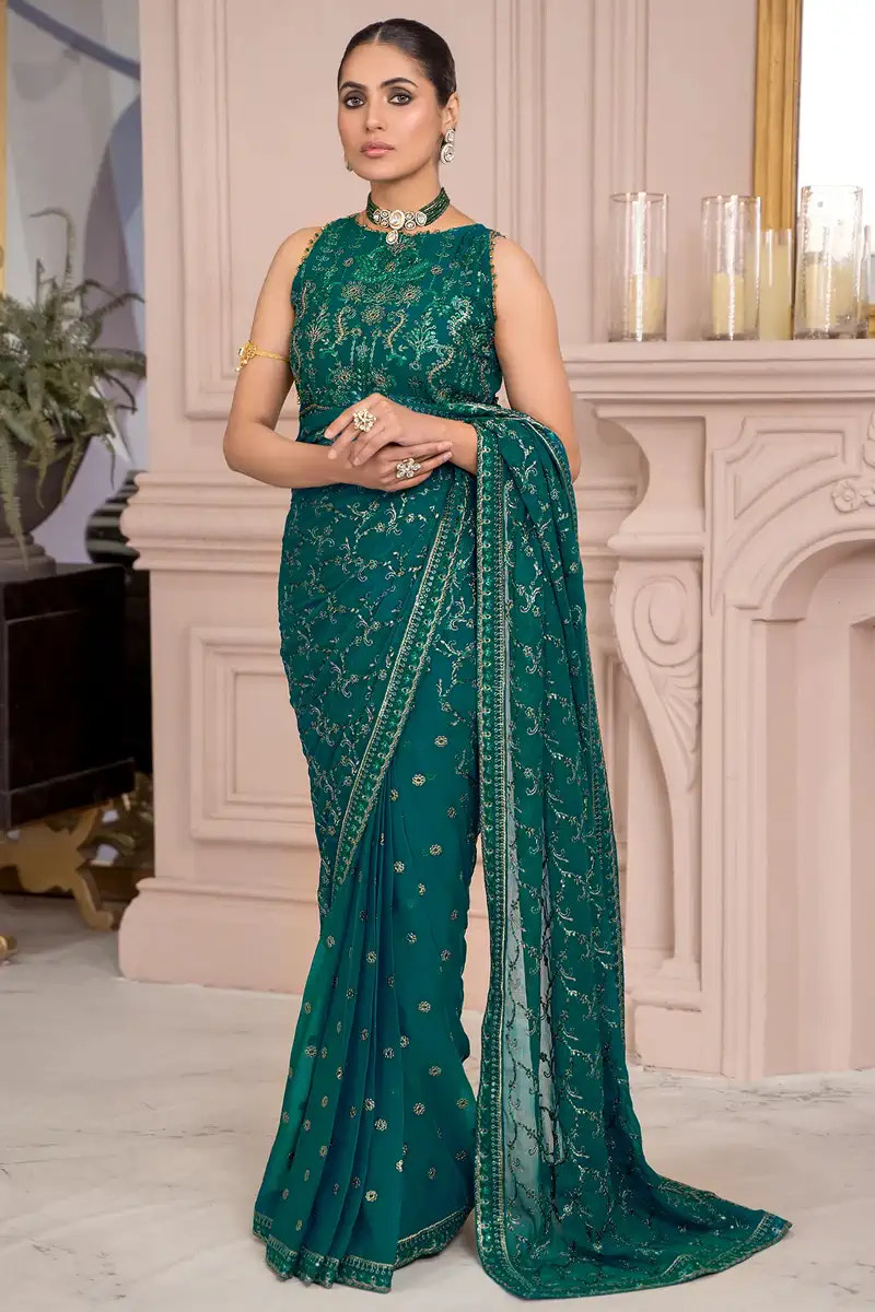 Zarif | Afreen Formals | ZA 07 TROPICAL -  Zarif Formal - Original Designer Dress - House of Maryam