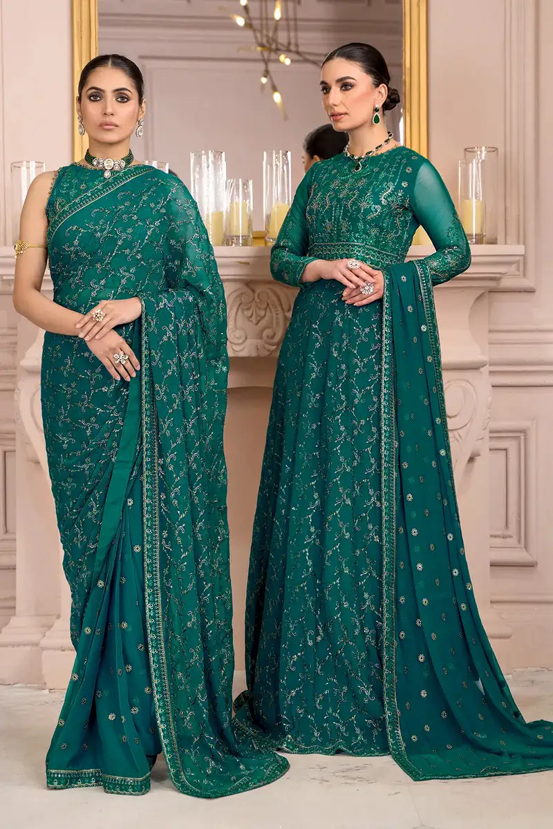 Zarif | Afreen Formals | ZA 07 TROPICAL -  Zarif Formal - Original Designer Dress - House of Maryam