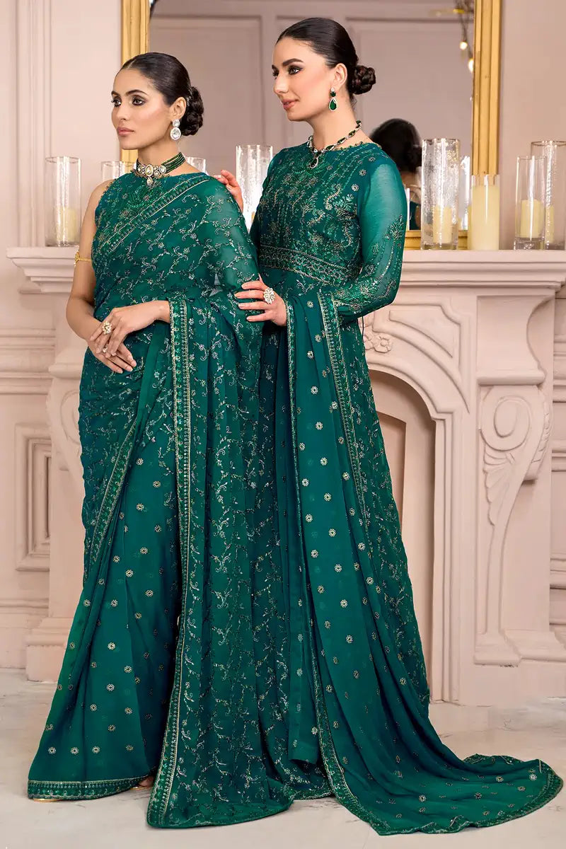 Zarif | Afreen Formals | ZA 07 TROPICAL -  Zarif Formal - Original Designer Dress - House of Maryam