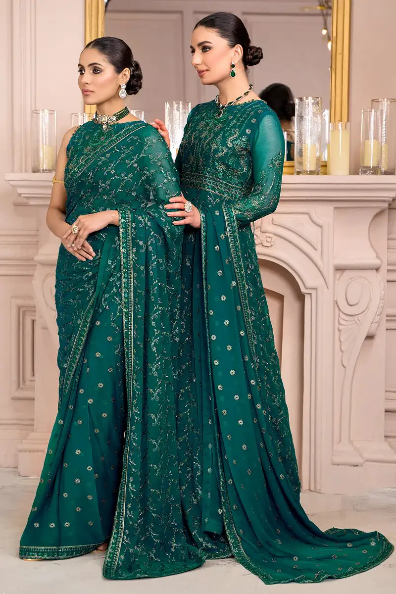 Zarif | Afreen Formals | ZA 07 TROPICAL -  Zarif Formal - Original Designer Dress - House of Maryam
