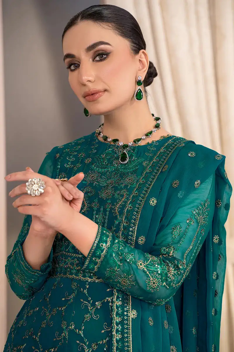 Zarif | Afreen Formals | ZA 07 TROPICAL -  Zarif Formal - Original Designer Dress - House of Maryam