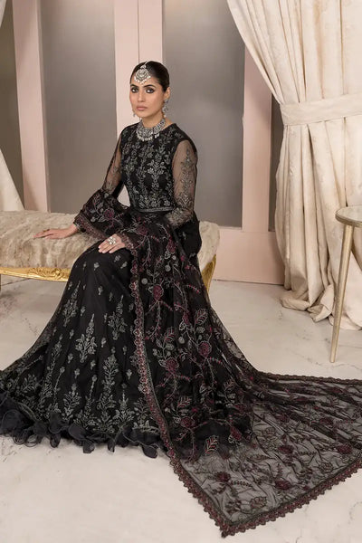 Zarif | Afreen Formals | ZA 03 BLACK AFFAIR -  Zarif Formal - Original Designer Dress - House of Maryam