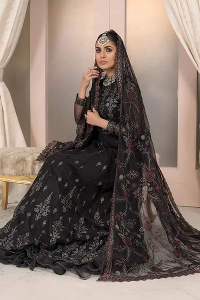 Zarif | Afreen Formals | ZA 03 BLACK AFFAIR -  Zarif Formal - Original Designer Dress - House of Maryam