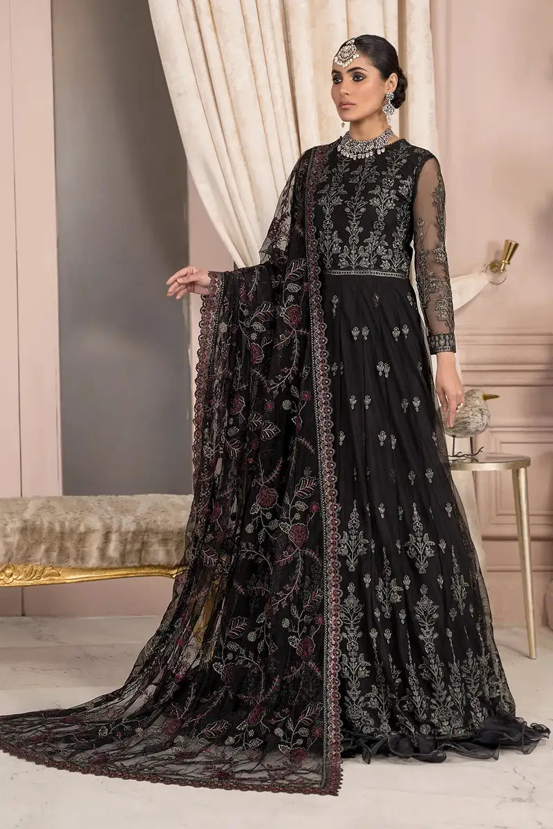 Zarif | Afreen Formals | ZA 03 BLACK AFFAIR -  Zarif Formal - Original Designer Dress - House of Maryam