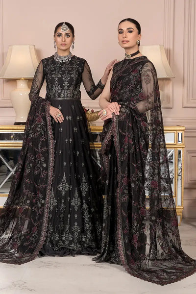 Zarif | Afreen Formals | ZA 03 BLACK AFFAIR -  Zarif Formal - Original Designer Dress - House of Maryam