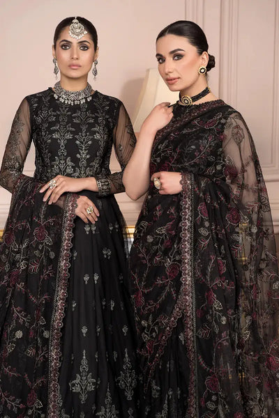Zarif | Afreen Formals | ZA 03 BLACK AFFAIR -  Zarif Formal - Original Designer Dress - House of Maryam