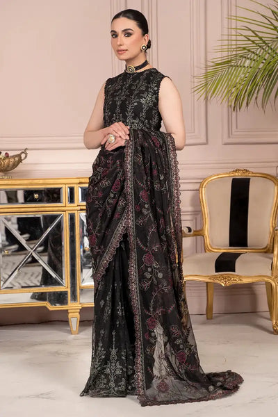 Zarif | Afreen Formals | ZA 03 BLACK AFFAIR -  Zarif Formal - Original Designer Dress - House of Maryam