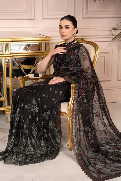 Zarif | Afreen Formals | ZA 03 BLACK AFFAIR -  Zarif Formal - Original Designer Dress - House of Maryam