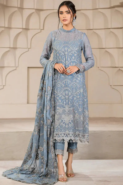 Zarif | Falak Formals | ZF 05 BLUE BELL -  Zarif Formal - Original Designer Dress - House of Maryam
