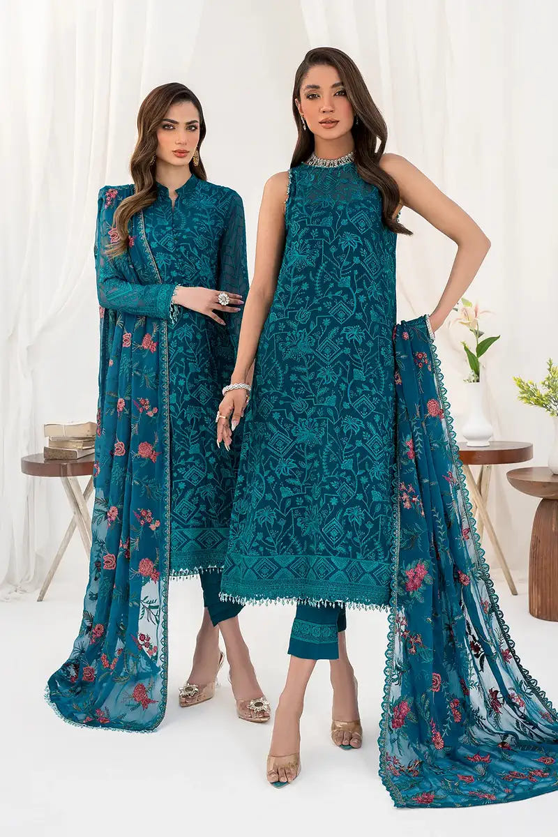 Zarif | LA CELESTE LUXURY Formals | ZLC 03 GARDENIA -  Zarif Formal - Original Designer Dress - House of Maryam