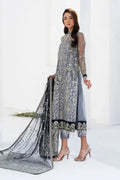 Zarif | LA CELESTE LUXURY Formals | ZLC 05 ASH GREY by Designer Zarif - House of Maryam - Pakistani Designer Ethnic Wear in {{ shop.shopifyCountryName }}