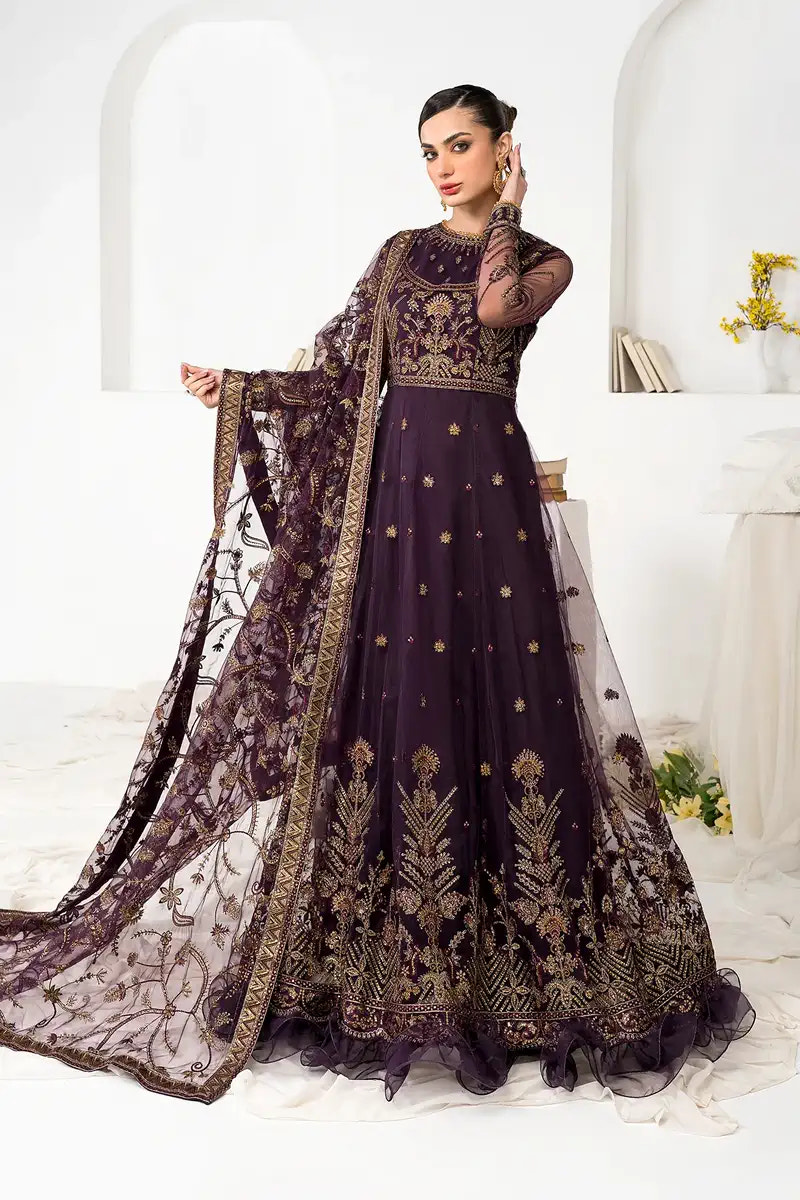 Zarif | LA CELESTE LUXURY Formals | ZLC 06 LAVENDER -  Zarif Formal - Original Designer Dress - House of Maryam