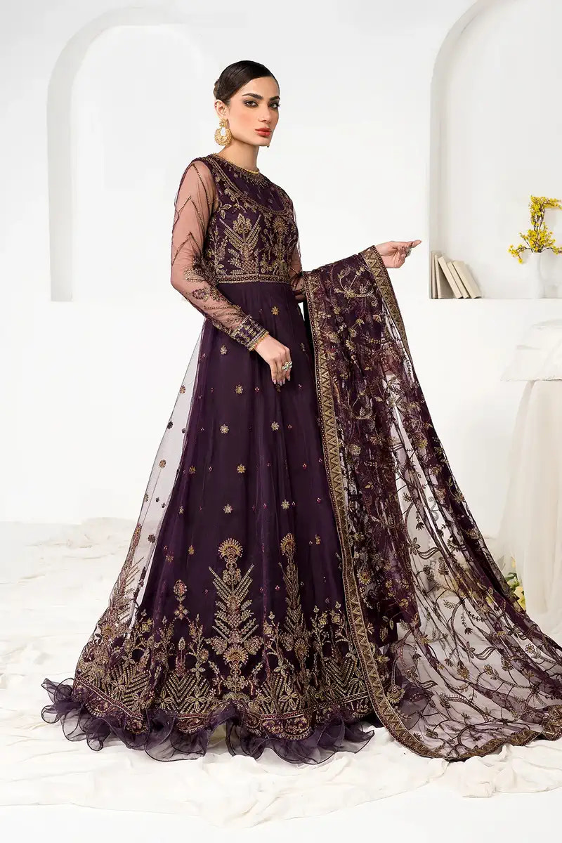 Zarif | LA CELESTE LUXURY Formals | ZLC 06 LAVENDER -  Zarif Formal - Original Designer Dress - House of Maryam