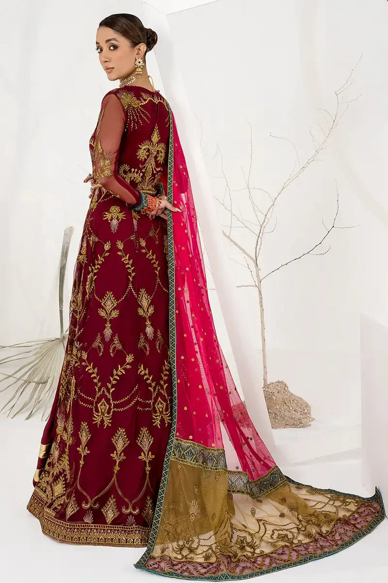 Zarif | LA CELESTE LUXURY Formals | ZLC 04 BURNT ROSE -  Zarif Formal -  House of Maryam