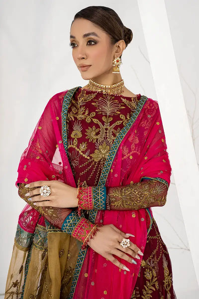 Zarif | LA CELESTE LUXURY Formals | ZLC 04 BURNT ROSE -  Zarif Formal - Original Designer Dress - House of Maryam
