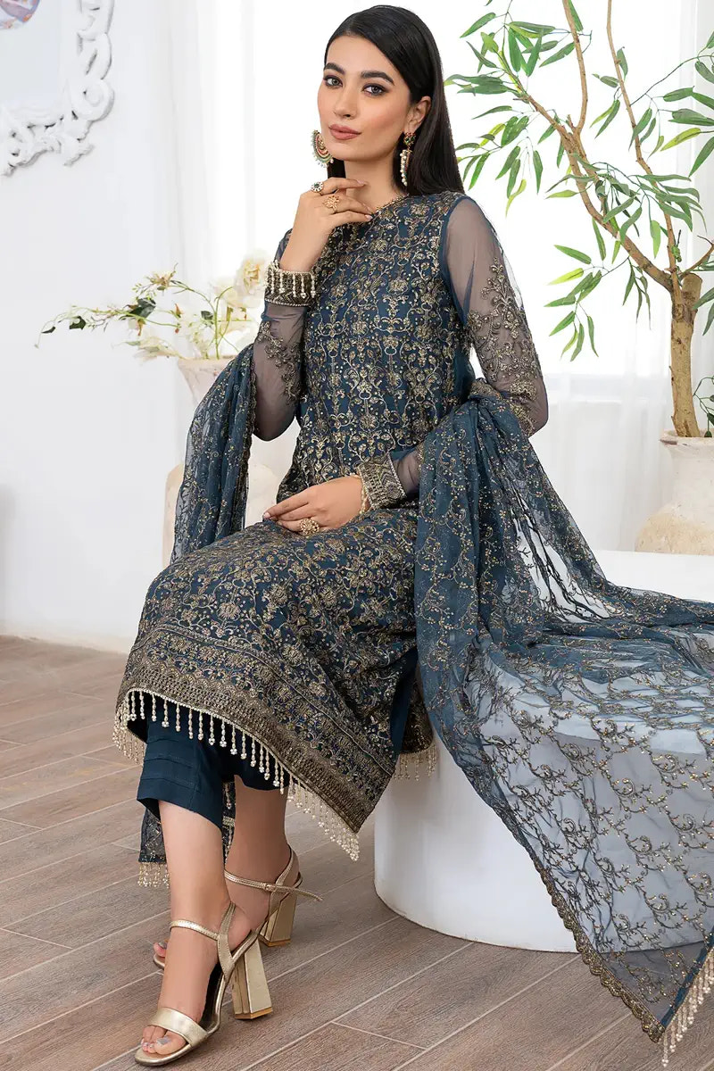 Zarif | Meeral Formals | ZLM 07 MEYSA -  Zarif Formal - Original Designer Dress - House of Maryam