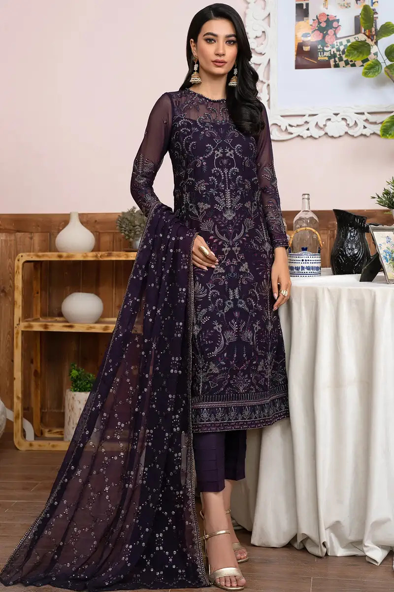 Zarif | Meeral Formals | ZLM 05 SCARLETT -  Zarif Formal - Original Designer Dress - House of Maryam
