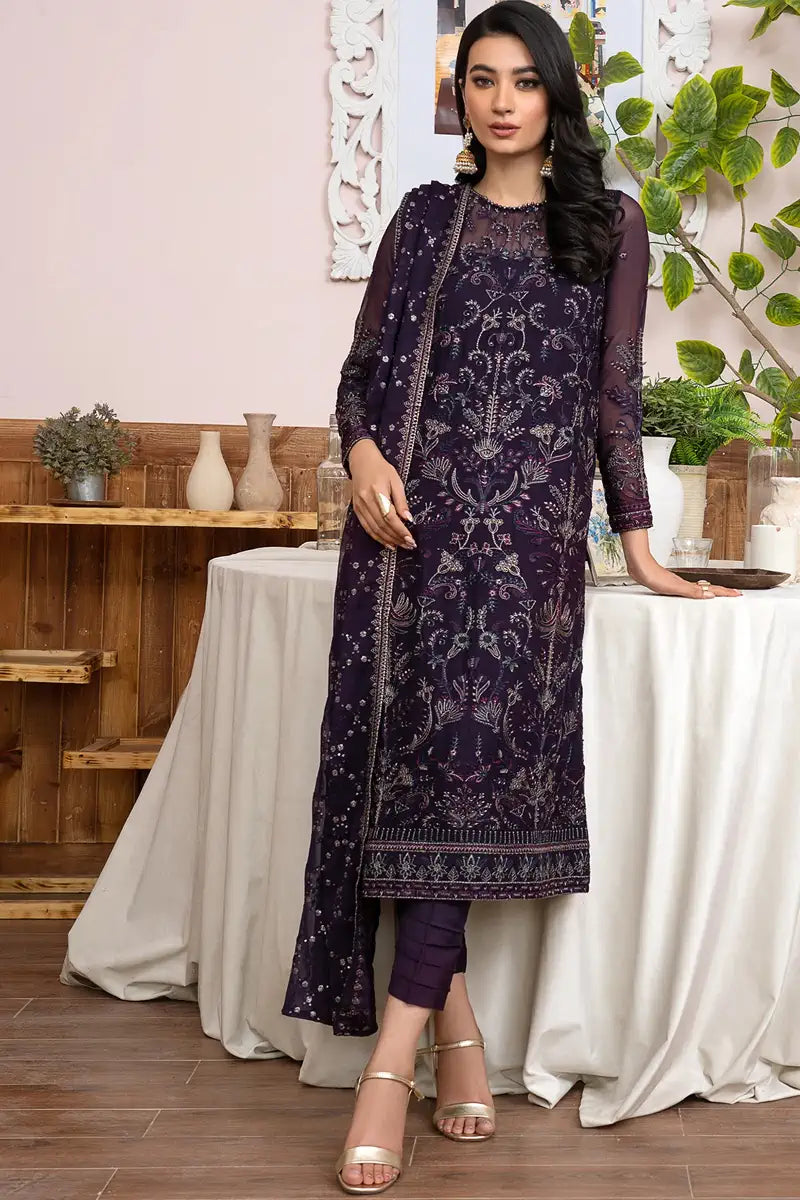 Zarif | Meeral Formals | ZLM 05 SCARLETT -  Zarif Formal - Original Designer Dress - House of Maryam