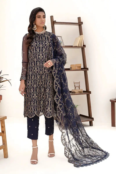 Zarif | Nazneen Formals | ZN 09 DEEP PINE -  Zarif Formal - Original Designer Dress - House of Maryam