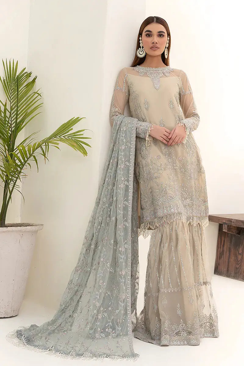 Zarif | Nazneen Formals | ZN 04 MOON LIGHT -  Zarif Formal -  House of Maryam