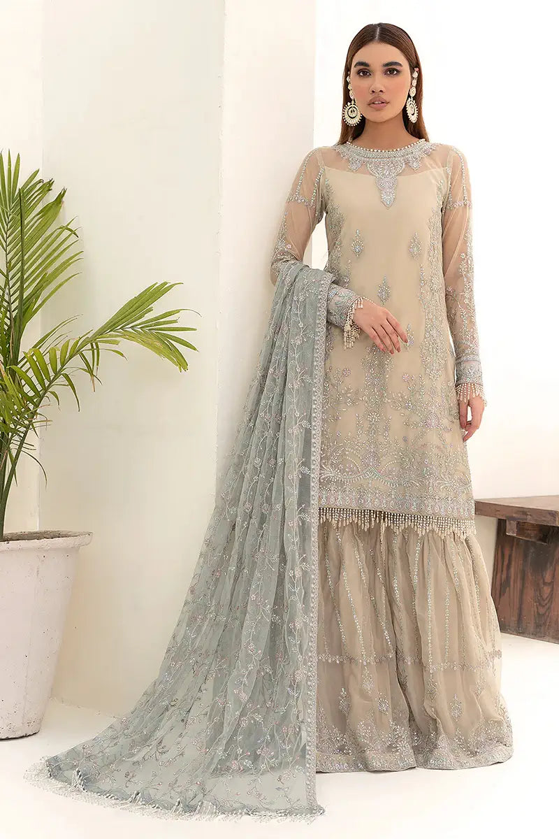 Zarif | Nazneen Formals | ZN 04 MOON LIGHT -  Zarif Formal -  House of Maryam