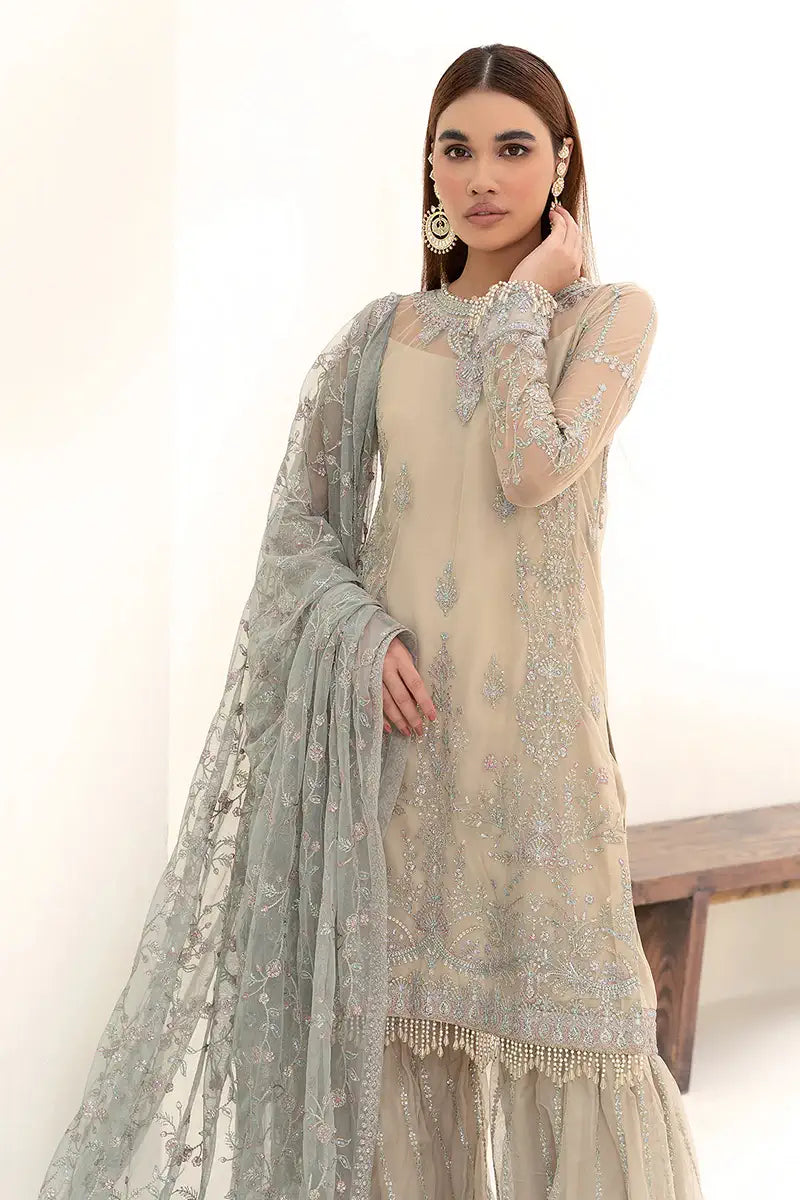 Zarif | Nazneen Formals | ZN 04 MOON LIGHT -  Zarif Formal -  House of Maryam