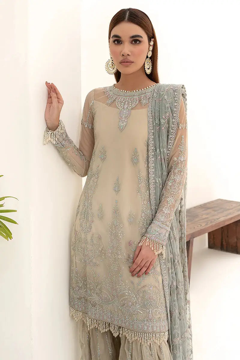 Zarif | Nazneen Formals | ZN 04 MOON LIGHT -  Zarif Formal -  House of Maryam