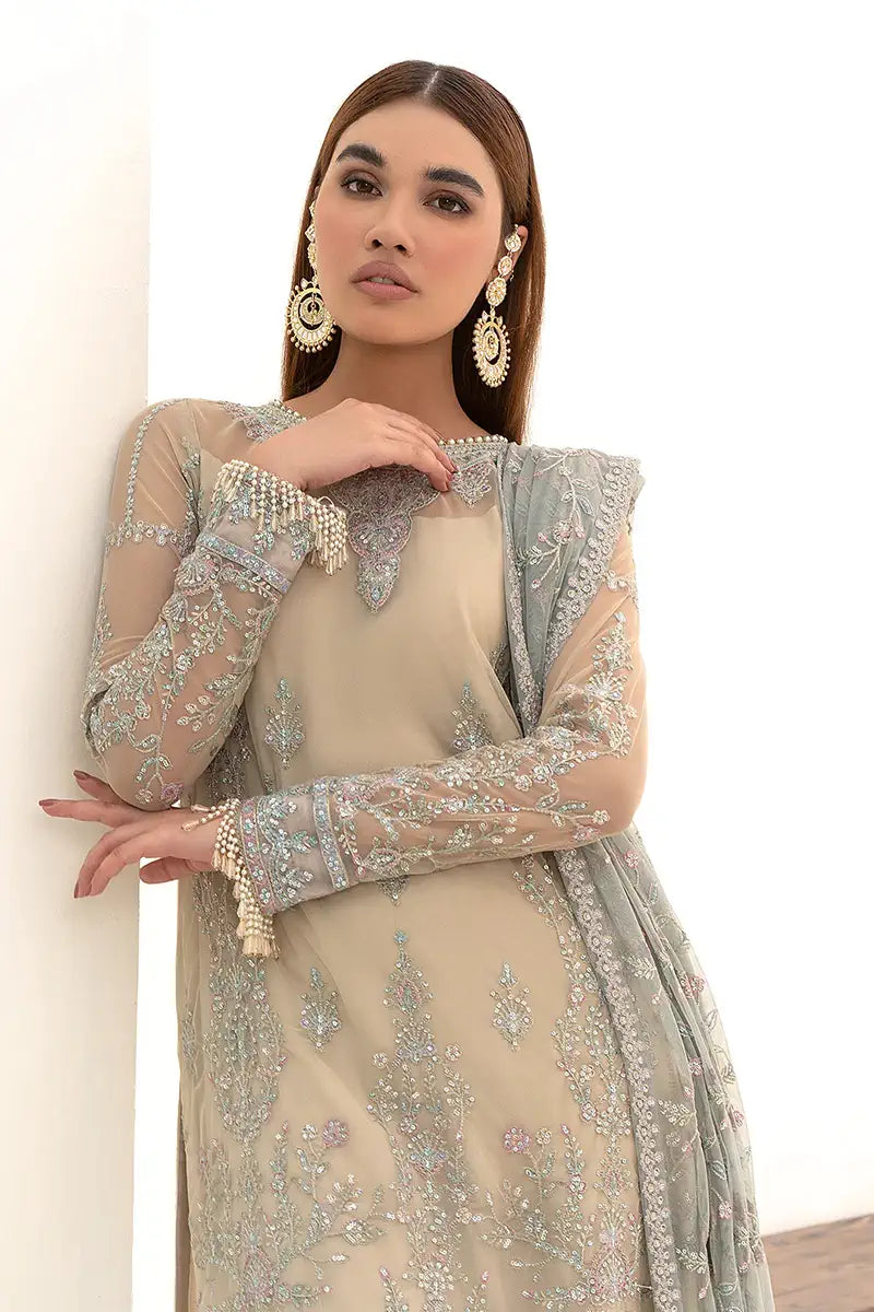 Zarif | Nazneen Formals | ZN 04 MOON LIGHT -  Zarif Formal -  House of Maryam