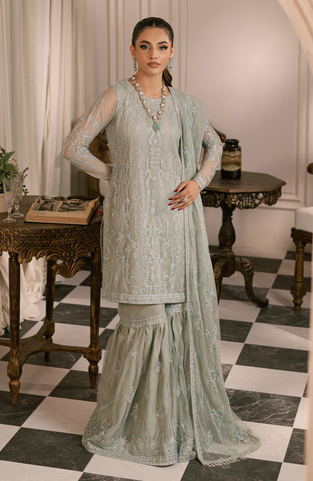 Zarif | Inayat Wedding Formals | ZRI 02 GULZAAR by Designer Zarif - House of Maryam - Pakistani Designer Ethnic Wear in {{ shop.shopifyCountryName }}