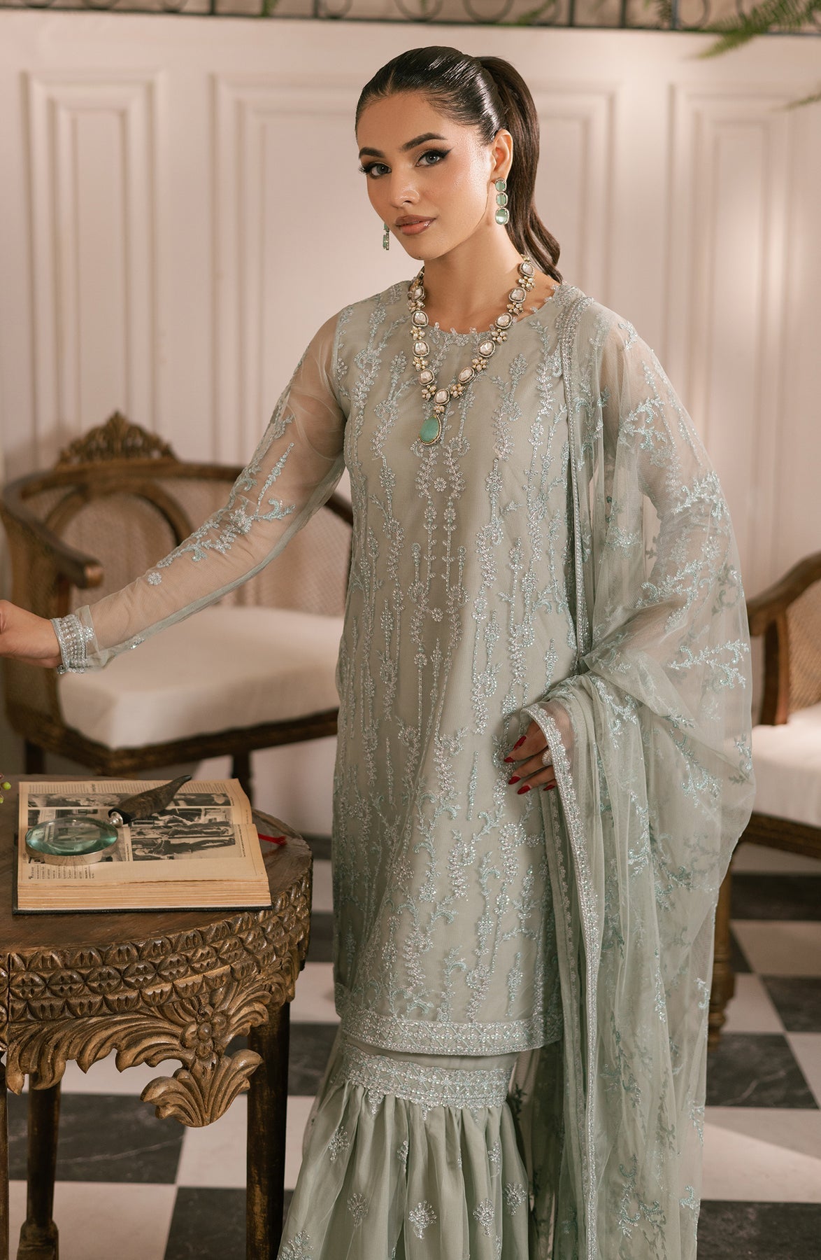 Zarif | Inayat Wedding Formals | ZRI 02 GULZAAR by Designer Zarif - House of Maryam - Pakistani Designer Ethnic Wear in {{ shop.shopifyCountryName }}