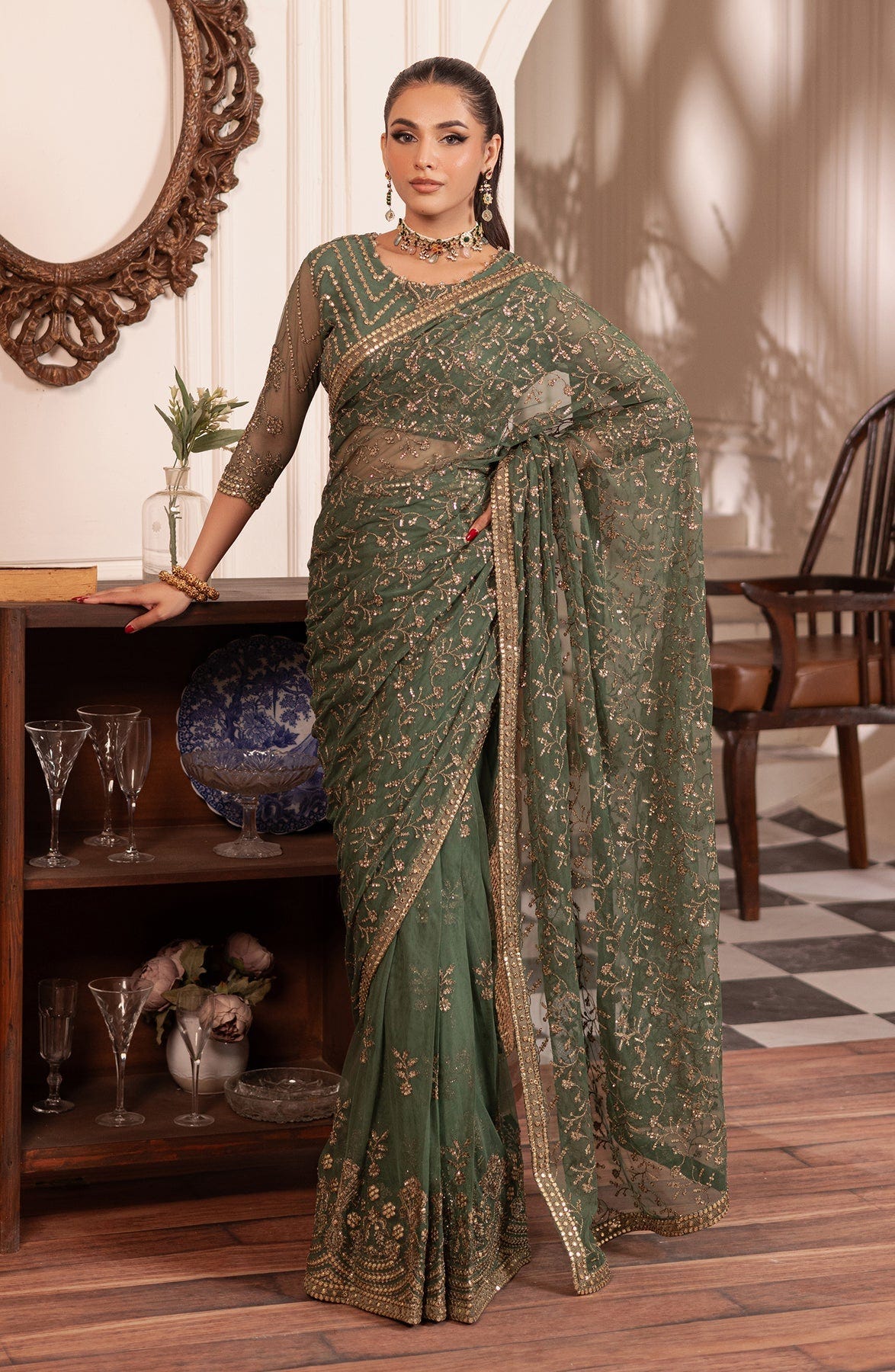 Zarif | Inayat Wedding Formals |  ZRI 04 SHABAB -  zarif Ladies Clothes - Original Designer Dress - House of Maryam