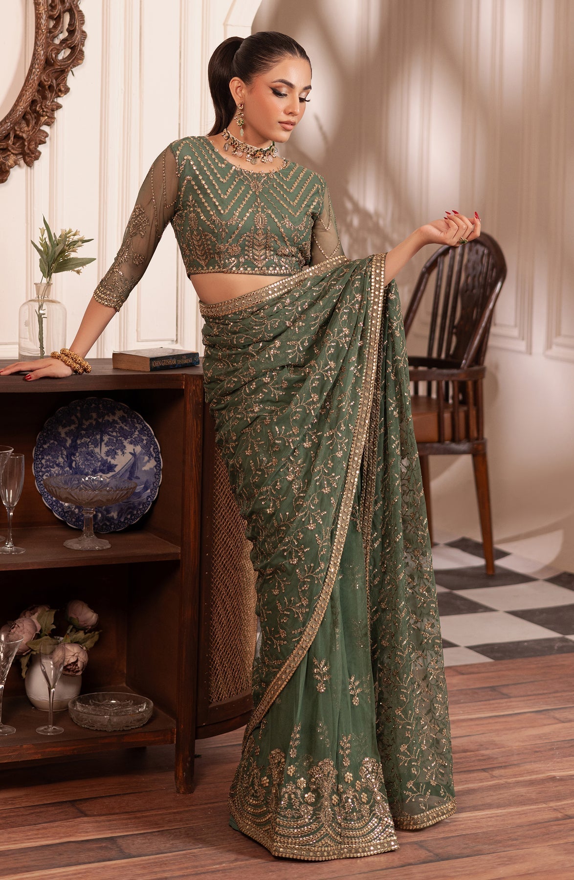 Zarif | Inayat Wedding Formals |  ZRI 04 SHABAB -  zarif Ladies Clothes - Original Designer Dress - House of Maryam