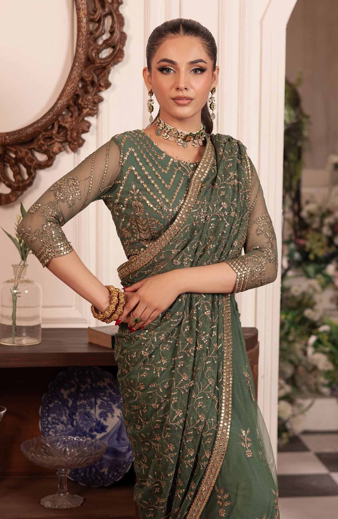 Zarif | Inayat Wedding Formals |  ZRI 04 SHABAB -  zarif Ladies Clothes - Original Designer Dress - House of Maryam