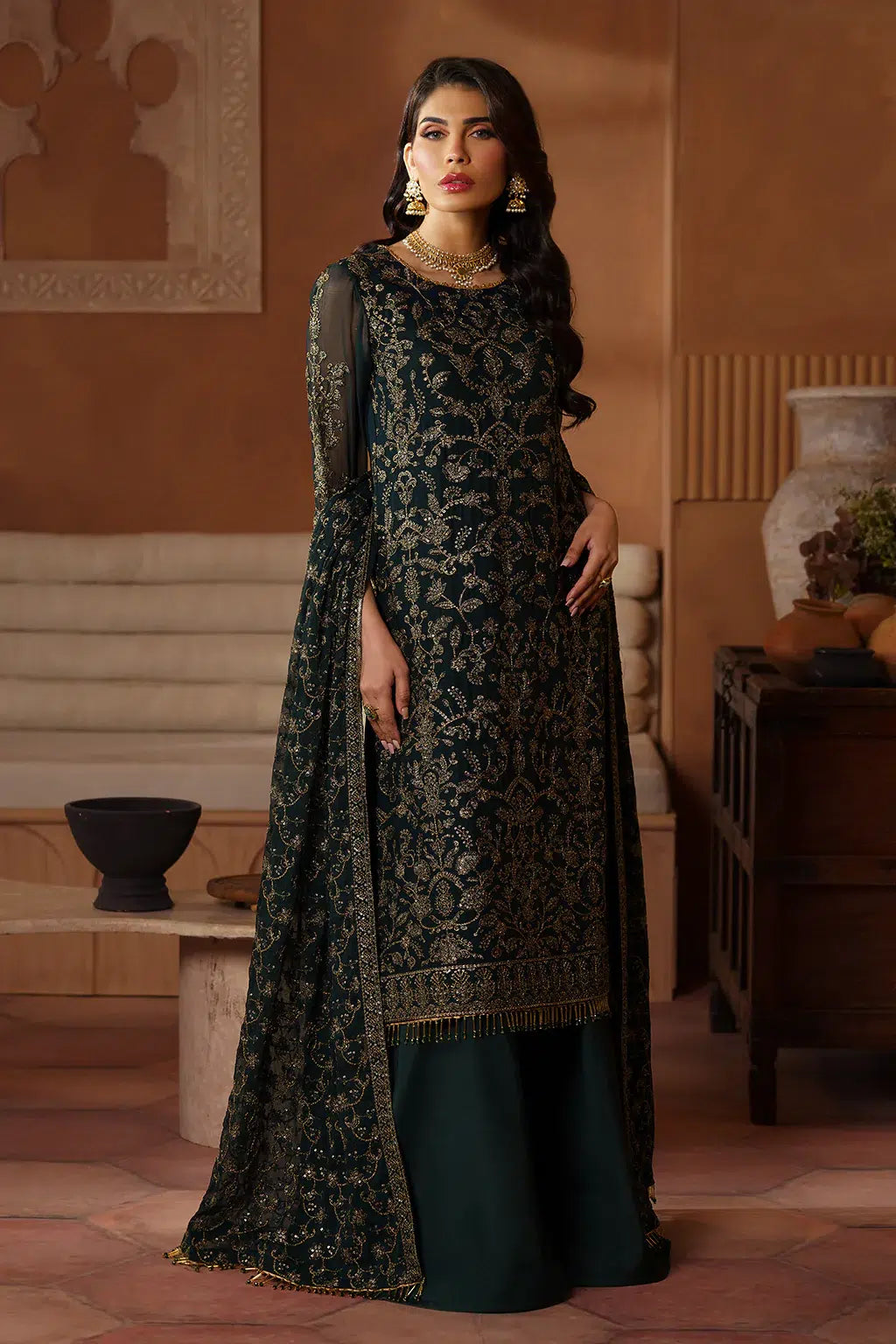 Zarif | Nauroz Festive Formals | ZFN 08 HAMAYAL -  Zarif Formal - Original Designer Dress - House of Maryam