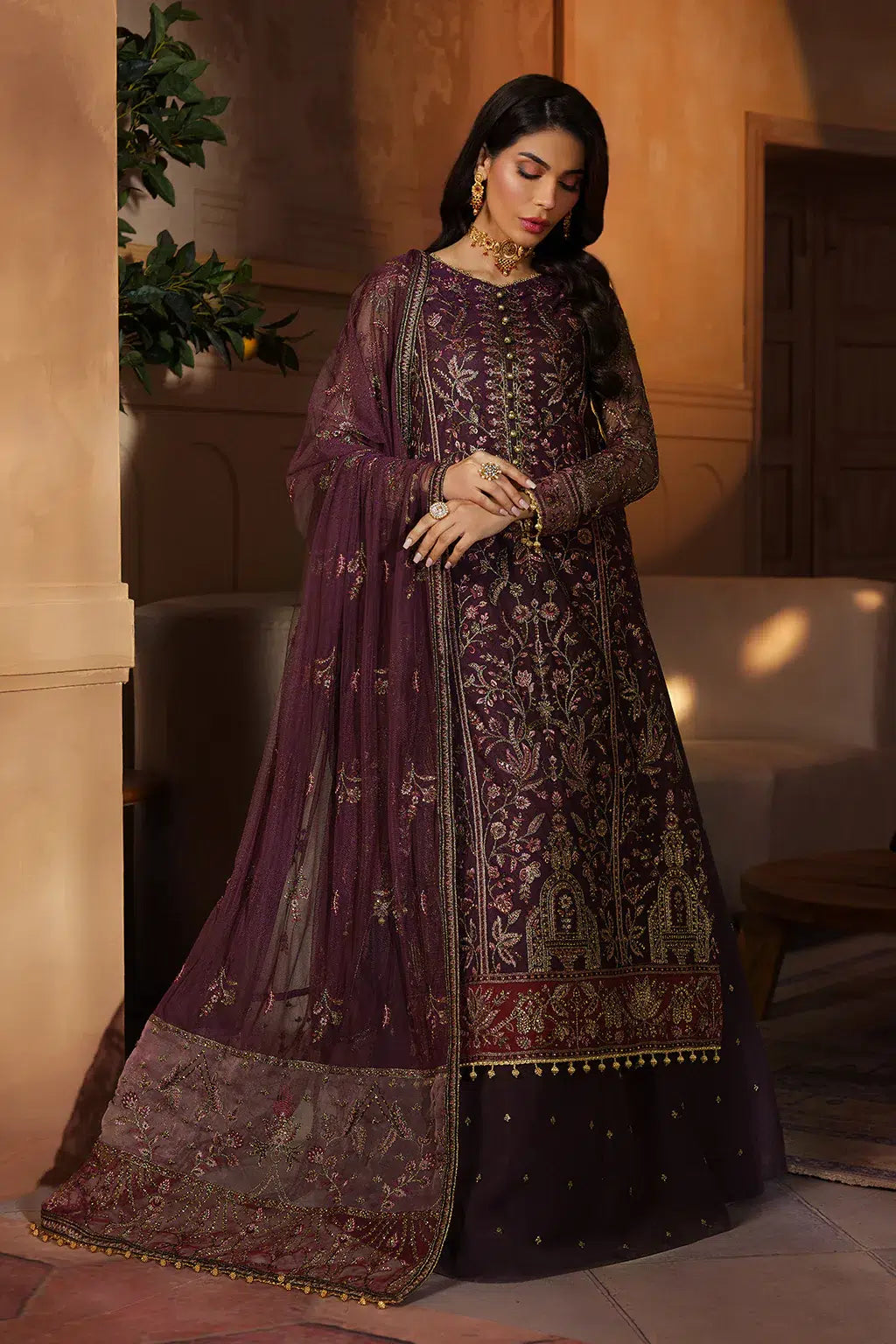 Zarif | Nauroz Festive Formals | ZFN 05 AARZOO -  Zarif Formal - Original Designer Dress - House of Maryam