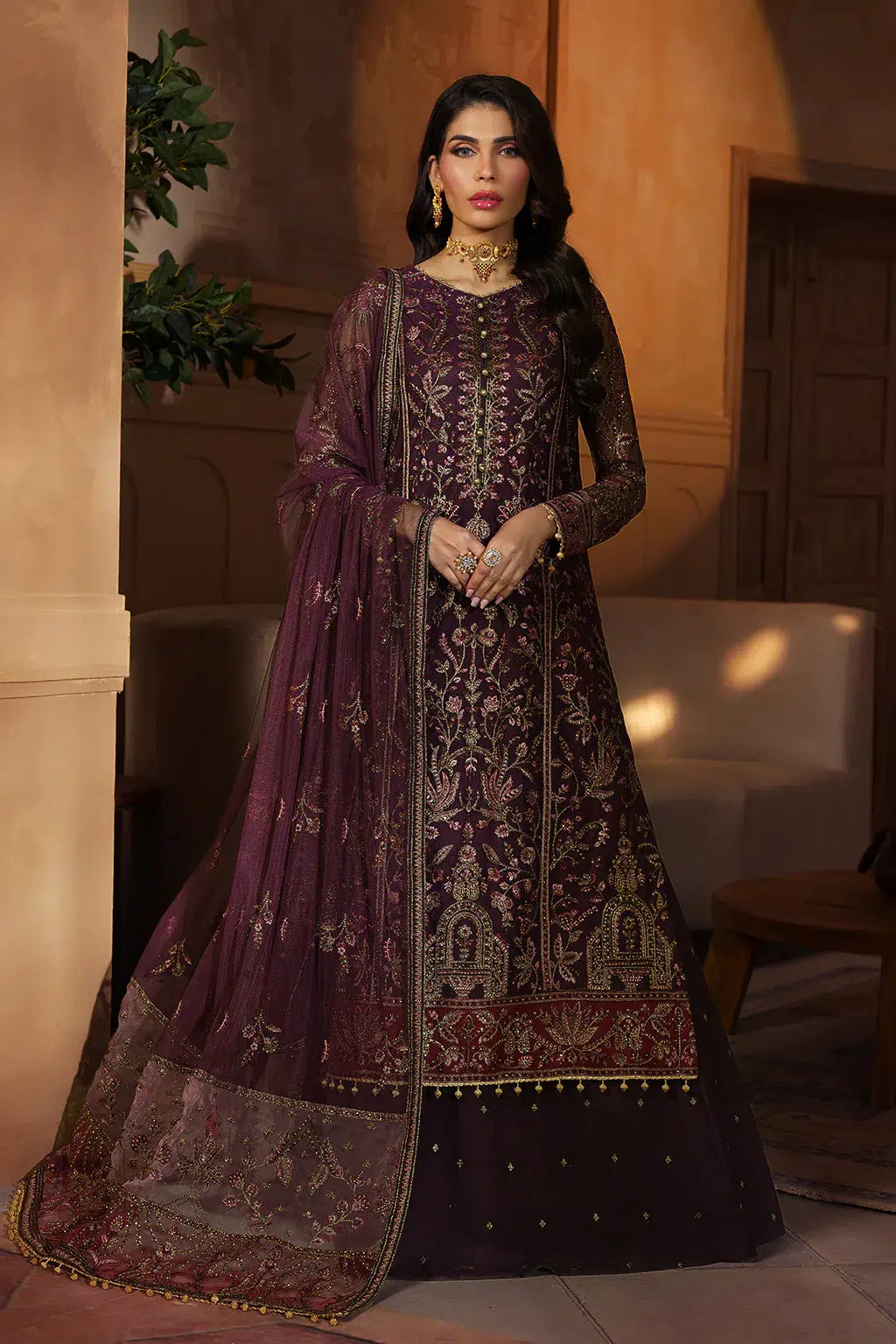 Zarif | Nauroz Festive Formals | ZFN 05 AARZOO -  Zarif Formal - Original Designer Dress - House of Maryam