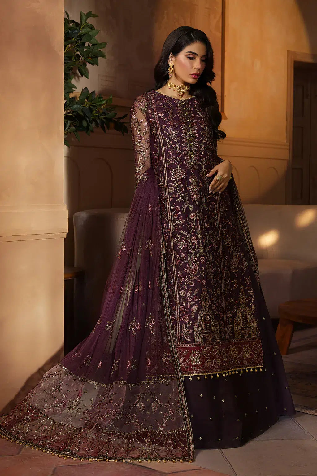 Zarif | Nauroz Festive Formals | ZFN 05 AARZOO -  Zarif Formal - Original Designer Dress - House of Maryam