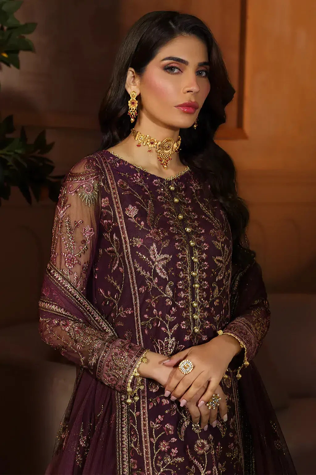 Zarif | Nauroz Festive Formals | ZFN 05 AARZOO -  Zarif Formal - Original Designer Dress - House of Maryam