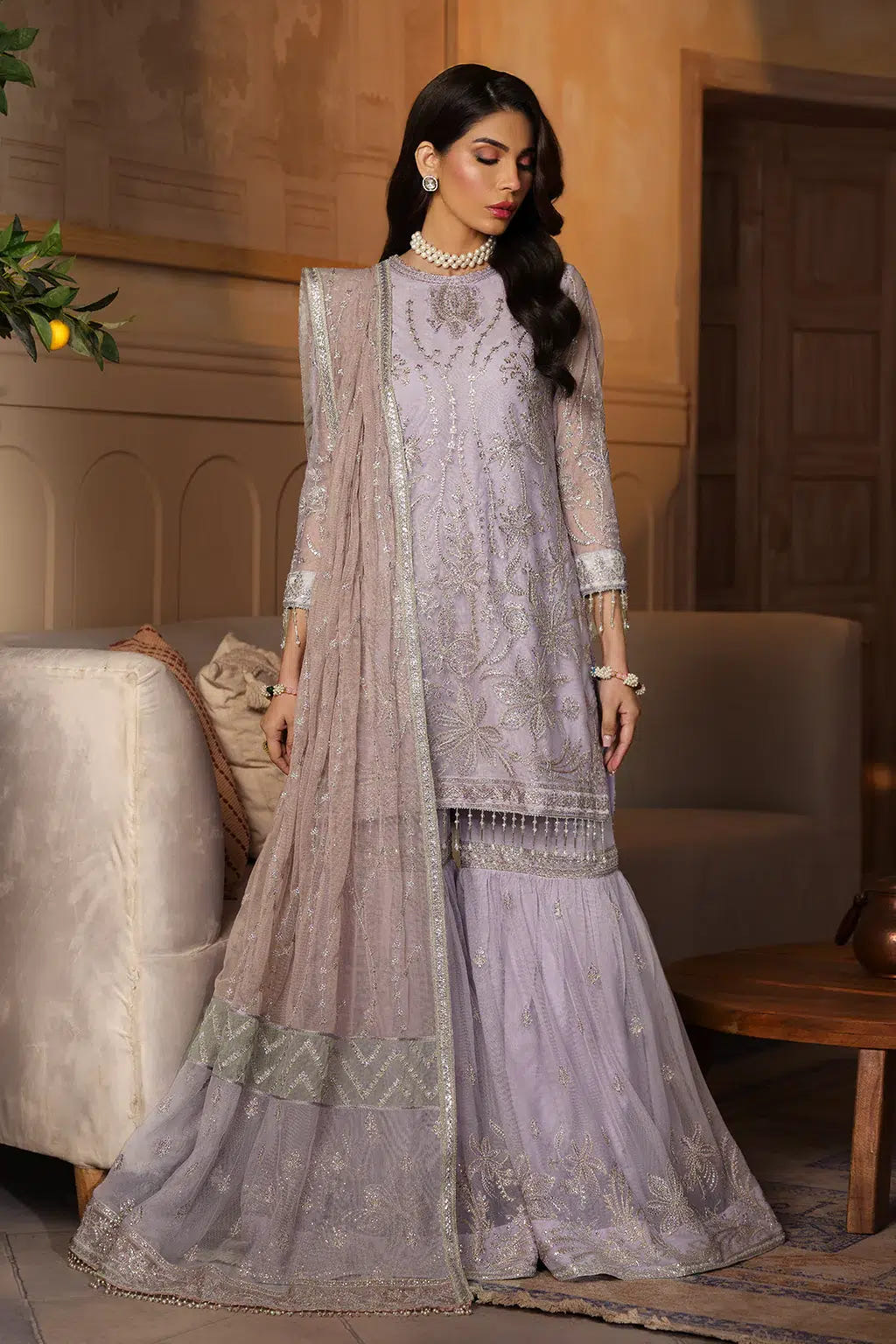Zarif | Nauroz Festive Formals | ZFN 07 MEHER -  Zarif Formal - Original Designer Dress - House of Maryam